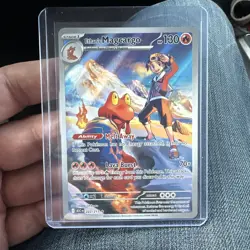 Pokemon Ethan's Magcargo 222/277 ASC Fire Stage Card English Ascended Heroes 🔥 - Image 1
