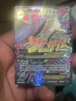 Mega Latios EX Full Art Holo Card 102/108 Roaring Skies 2015 Edition - Image 3