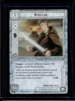 1995 Middle-Earth Collectible Card Game MECCG Beretar - Image 1
