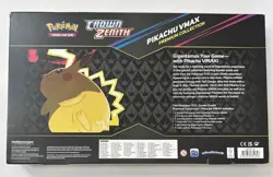Pokemon Cards Crown Zenith Pikachu Vmax Premium Collection Box Sealed 7 Packs - Image 2