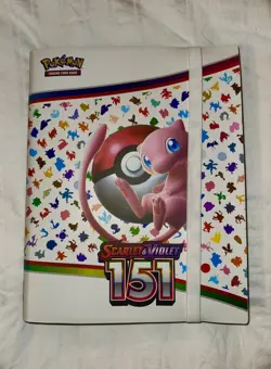Pokemon Scarlet & Violet 151 Binder With Cards Included - Image 1
