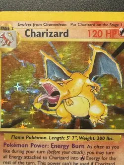 Charizard 4/102 Base Set Holo Pokemon TCG Card - Image 2