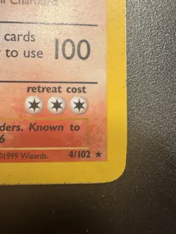 Charizard 4/102 Base Set Holo Pokemon TCG Card - Image 3