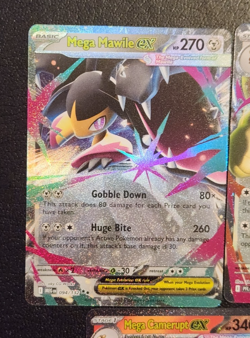 3x Pokemon TCG Mega ex Mixed Card Lot ( Camerupt Lopunny Mawile NM ) - Image 2