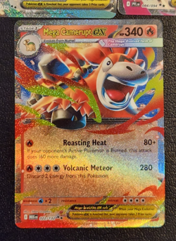 3x Pokemon TCG Mega ex Mixed Card Lot ( Camerupt Lopunny Mawile NM ) - Image 4