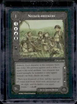 1995 Middle-Earth Collectible Card Game MECCG Neeker-Breekers - Image 1