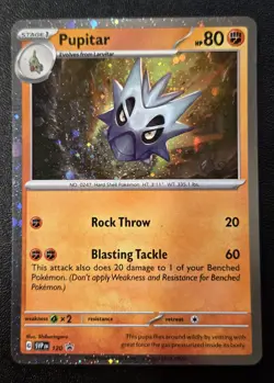 Pokemon TCG - Pupitar Promo SV: Scarlet & Violet Promo Cards 120 NM - Image 1