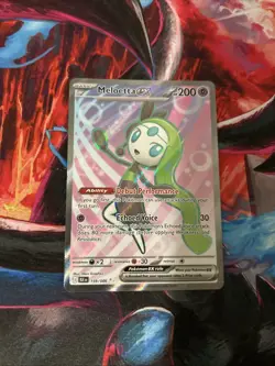 Pokemon TCG Meloetta EX Full Art Black Bolt Card 159/086 Near Mint Condition - Image 1