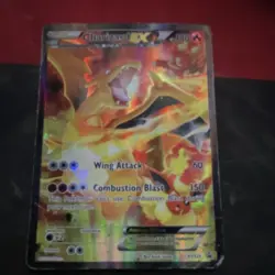 Pokemon Charizard EX 180 HP TCG Card XY121 XY Promo Full Art Holo English Dragon - Image 1