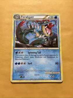 Pokemon Card - Feraligatr Call of Legends 25/95 Rare - Image 1