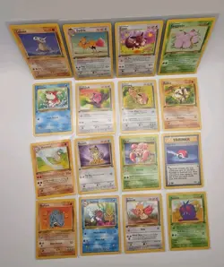 Pokemon TCG Jungle 1st Edition Lot Of 16 Cards Mostly LP-MP See Description - Image 1