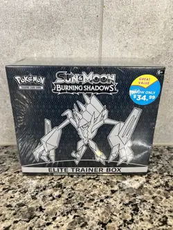 Pokemon Sun & Moon Burning Shadows ETB ( Elite Trainer Box ) Sealed - Image 1