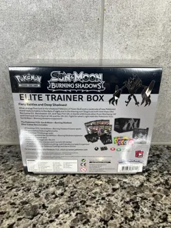 Pokemon Sun & Moon Burning Shadows ETB ( Elite Trainer Box ) Sealed - Image 2