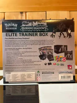 Pokemon TCG Sun and Moon Burning Shadows ETB Elite Trainer Box New Sealed - Image 3