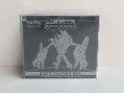 2017 Pokemon Sun & Moon Burning Shadows Factory Sealed ETB Elite Trainer Box - Image 1