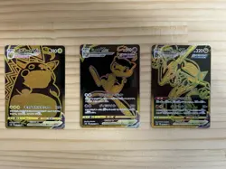 Pikachu Mew Rayquaza VMAX UR Gold Rare set VMAX Climax Pokemon Card 279 280 284 - Image 1