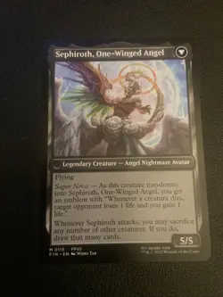 Sephiroth Fabled Soldier Magic the Gathering Final Fantasy - Image 2