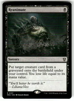 Reanimate Standard Commander: Murders at Karlov Manor NM MTG - Image 1