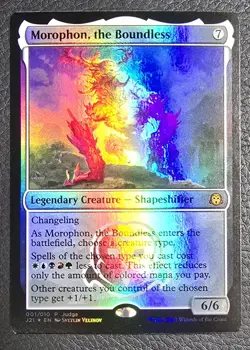 Morophon, the Boundless Judge Promos Foil MTG NM Magic Card - Image 1