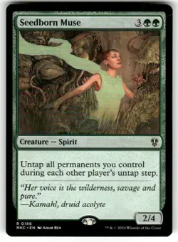 Mtg Seedborn Muse R 0186 MKC NM. - Image 1