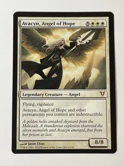 Avacyn, Angel of Hope Avacyn Restored Mythic Mtg Magic The Gathering LP/NM - Image 1
