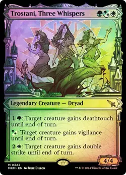 Trostani, Three Whispers Foil Showcase Murders at Karlov Manor NM MTG - Image 1