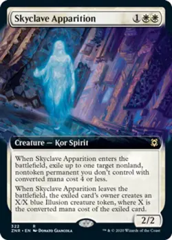 1x Skyclave Apparition ~ Extended Art - Foil NM-Mint, English Zendikar Rising MT - Image 1