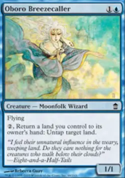 Oboro Breezecaller - Saviors of Kamigawa #48/165 MTG Magic The Gathering - Image 1