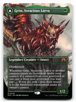 Grist, Voracious Larva // Grist, the Plague Swarm Borderless #446 Modern - Image 1