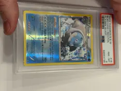 PSA 8 NM-MT Pokemon Blastoise B&W Plasma Blast Reverse Rev Holo Foil Rare #16 - Image 2