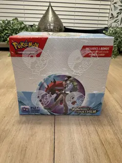 Pokemon Journey Together Sealed Enhanced Booster Box With Magnetic Acrylic Case - Image 2