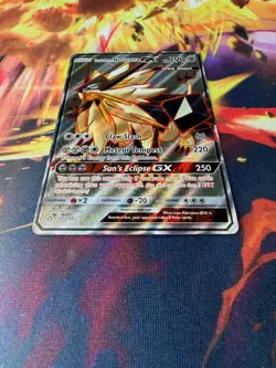 Dusk Mane Necrozma GX 145/156 NM Full Art Rare Ultra Prism 2018 Pokemon TCG - Image 2