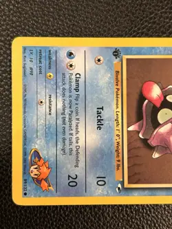1st Edition Misty's Shellder 89/132 - Gym Heroes - Common - Pokemon - NM - Image 4