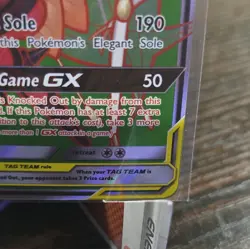 Pokemon: Unbroken Bonds Ultra Rare Full Art: Pheromosa & Buzzwole GX 191/214 - Image 3