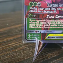 Pokemon: Unbroken Bonds Ultra Rare Full Art: Pheromosa & Buzzwole GX 191/214 - Image 4
