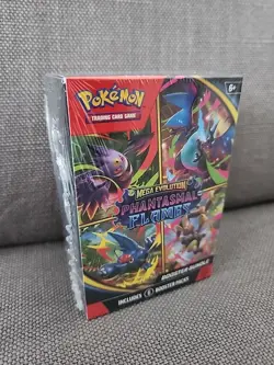 Pokemon Mega Evolution Phantasmal Flames Booster Bundle Sealed - Image 1