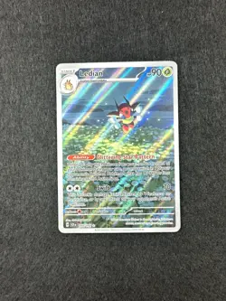 2024 Pokemon SV Stellar Crown SCR EN Ledian #144/142 Illustration Rare - Image 1