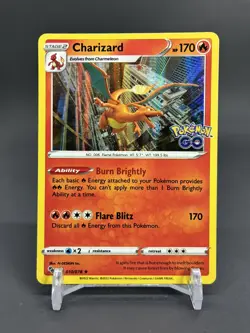 Charizard 010/078 Pokemon GO Holo NM - Image 1