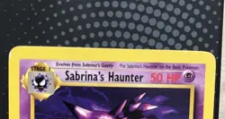 Pokemon TCG Sabrina's Haunter Gym Heroes 1st Edition 58/132 LP - Image 2