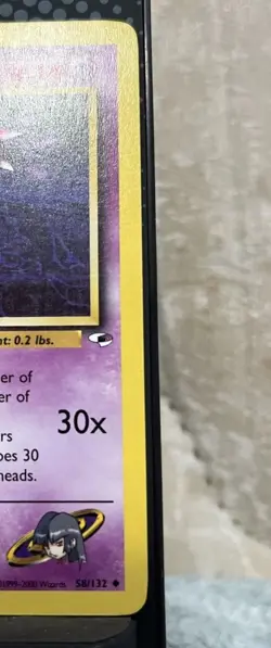 Pokemon TCG Sabrina's Haunter Gym Heroes 1st Edition 58/132 LP - Image 3