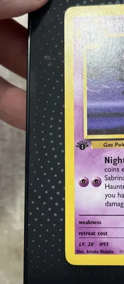 Pokemon TCG Sabrina's Haunter Gym Heroes 1st Edition 58/132 LP - Image 5