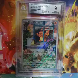 Pokemon Charmander SVP 044 Scarlet & Violet Black Star Promo BGS 9 Mint - Image 1