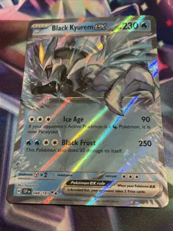 Pokemon TCG Black Kyurem ex 048/191 Double Rare Surging Sparks NM/M - Image 2