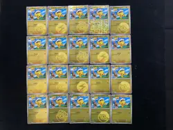 2025 Pokeomn S-Chn Captain Pikachu CBB1C 07 05/09 Master Ball Holo Lot*20 BL25 - Image 1