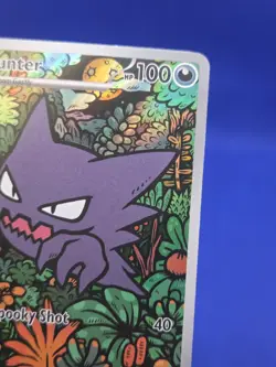 Pokemon Gengar EX Battle Deck Haunter 027 Black Star Promo Illustration Rare LP - Image 4