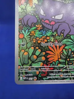 Pokemon Gengar EX Battle Deck Haunter 027 Black Star Promo Illustration Rare LP - Image 5