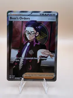 Boss’s Orders 256/217 Ultra Rare Full Art Pokemon TCG Ascended Heroes - Image 1
