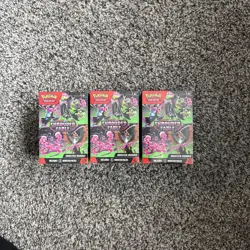 3 Pokemon Shrouded Fable Booster Bundles (6 Packs Per Bundle) Sealed 18 Packs - Image 1