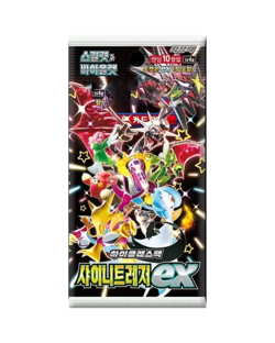 Korean Pokemon Shiny Treasure ex - Sealed Booster Pack (Auction #3) - Image 3