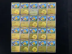 2025 Pokeomn S-Chn Captain Pikachu CBB1C 07 05/09 Master Ball Holo Lot*20 BL25 - Image 2